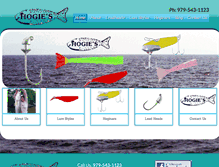 Tablet Screenshot of hogielures.com